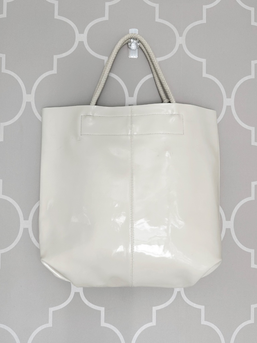 PRADA BAULETTO BR3107 RAME VIT. DAINO PRINT TOTE — NEW/UNUSED — ITALY - Picture 9 of 15